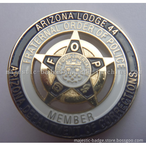 Gold Plating & Soft Enamel Badge